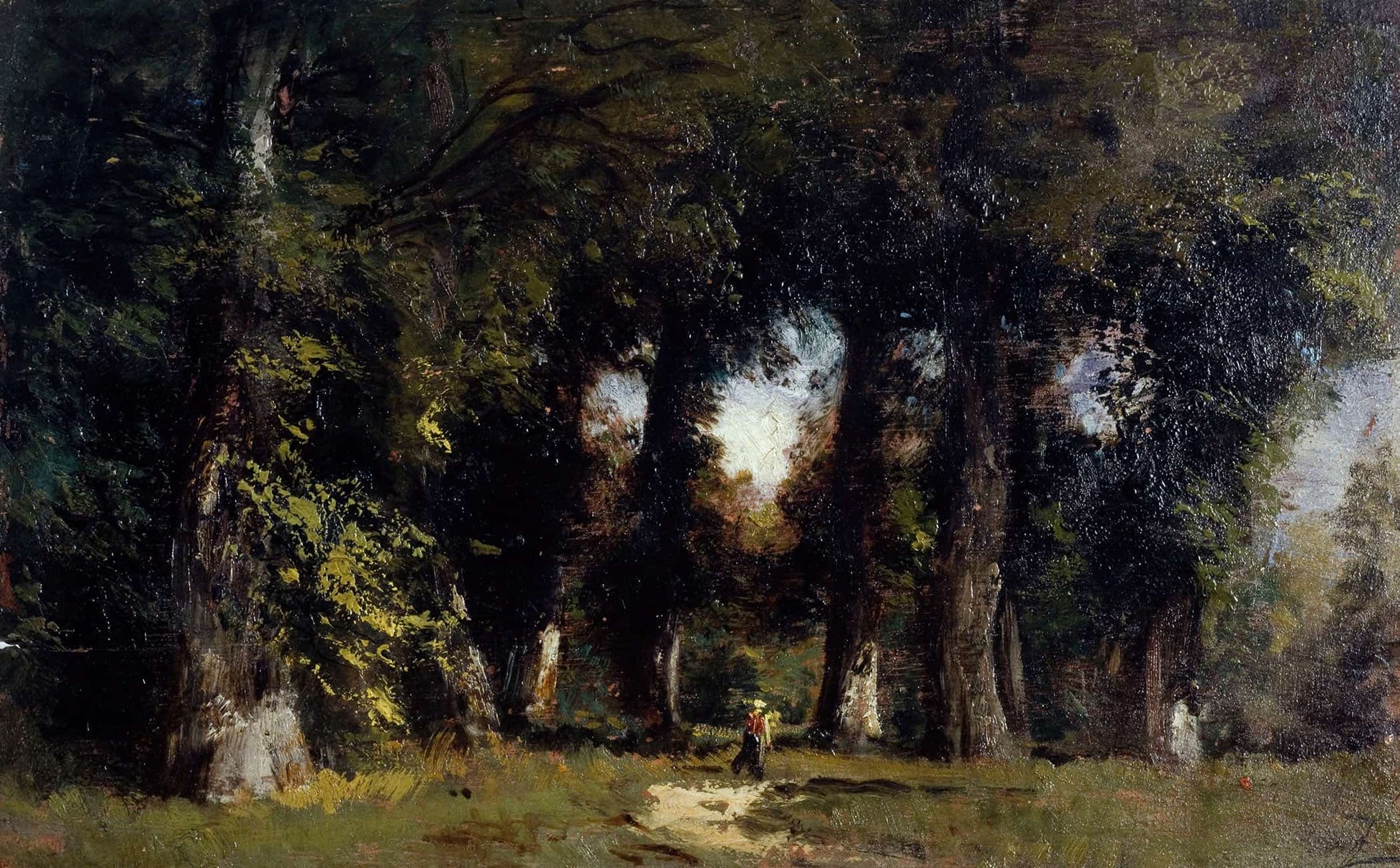 Lisiere De Foret by Felix Ziem
