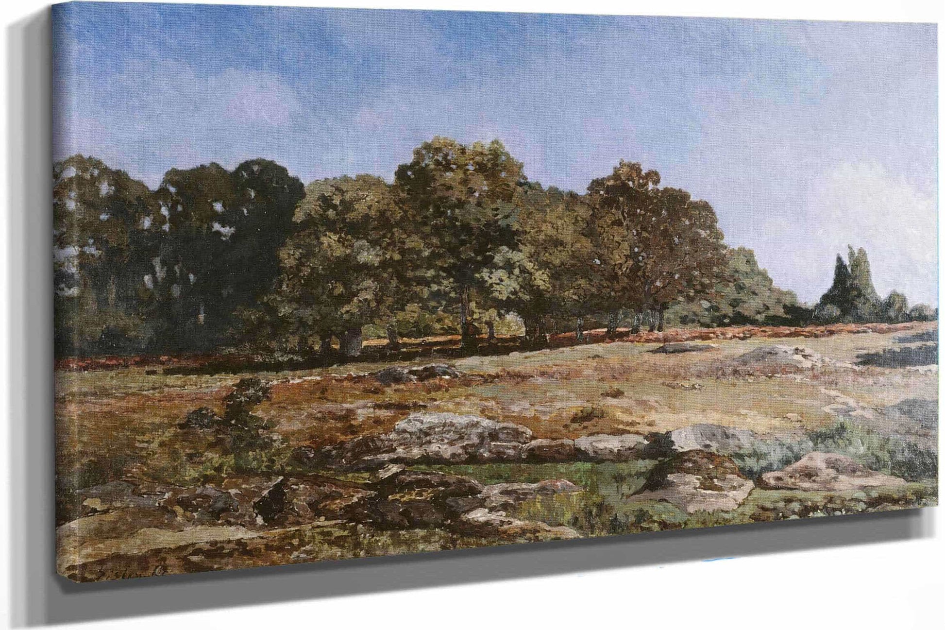 Lisiere De La Foret De Fontainebleau By Alfred Sisley