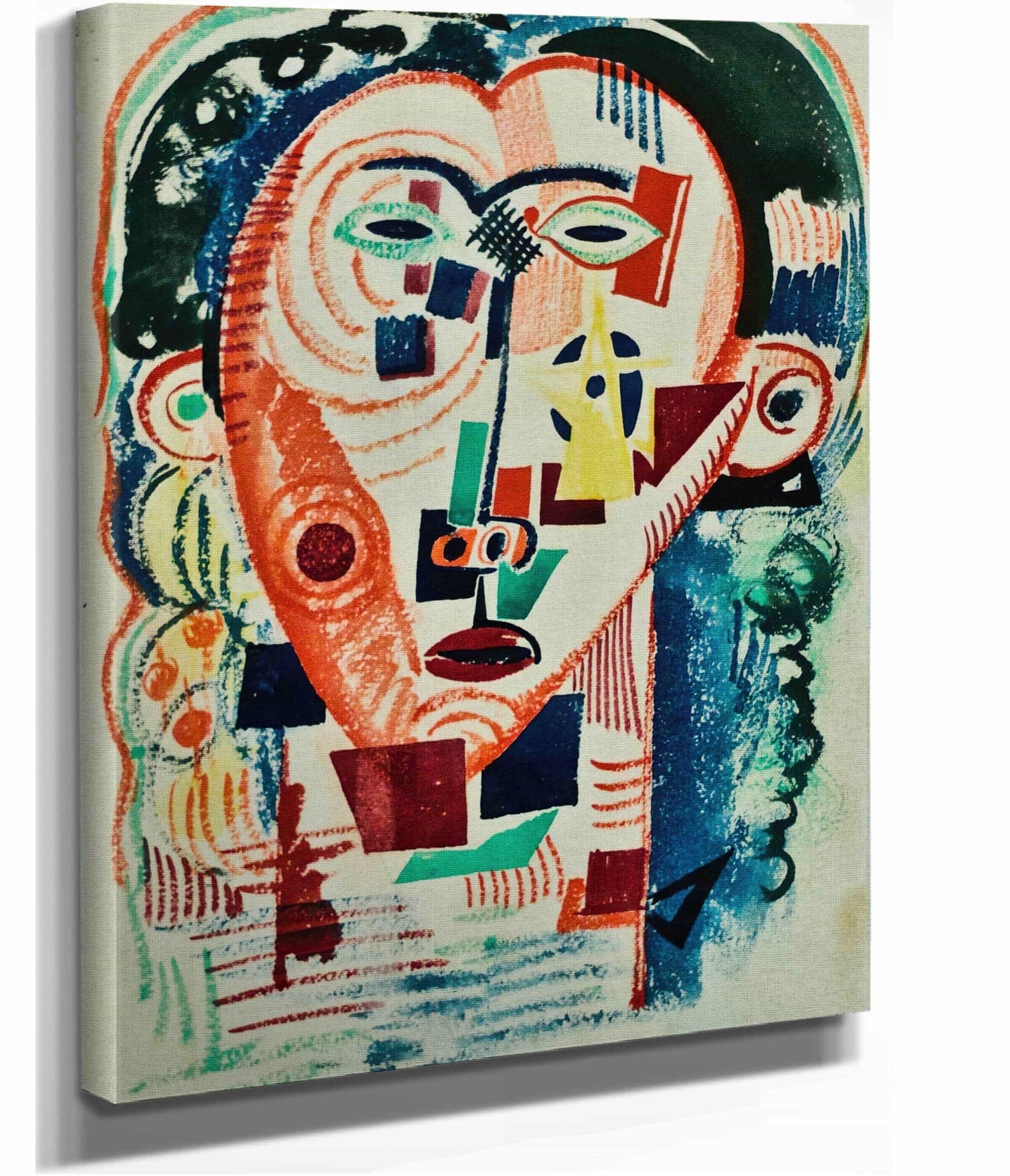 Litoral Head by Amadeo De Souza Cardoso