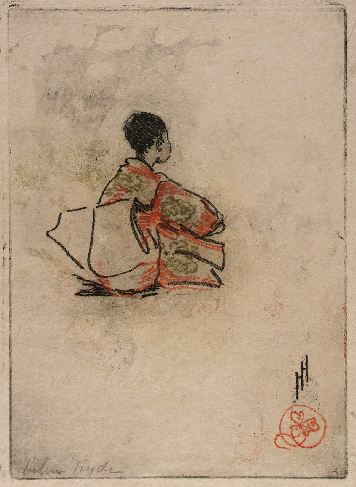 Little Dancer Of The No by Helen Hyde