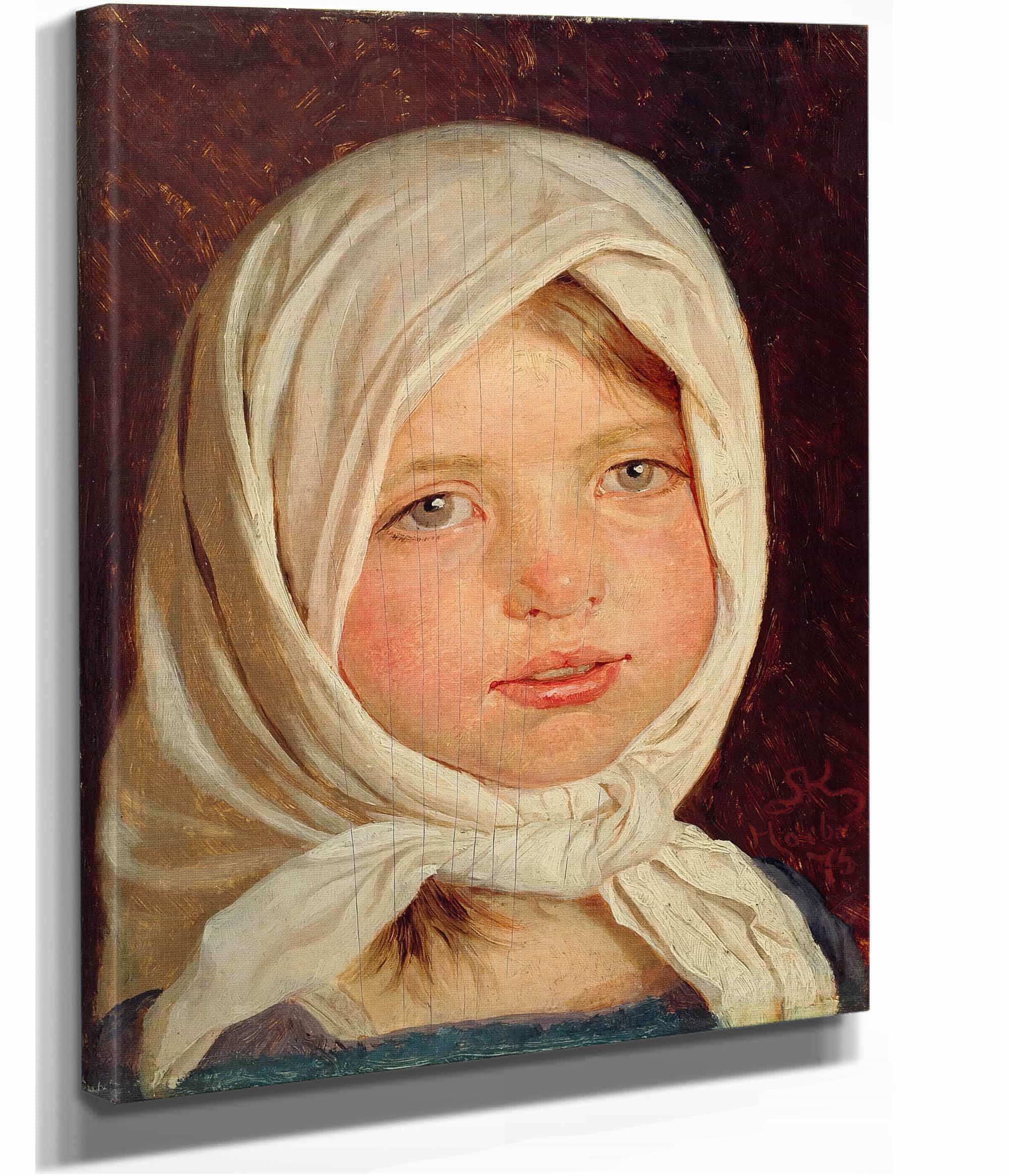 Little Girl From Hornbaek by Peder Severin Kroyer