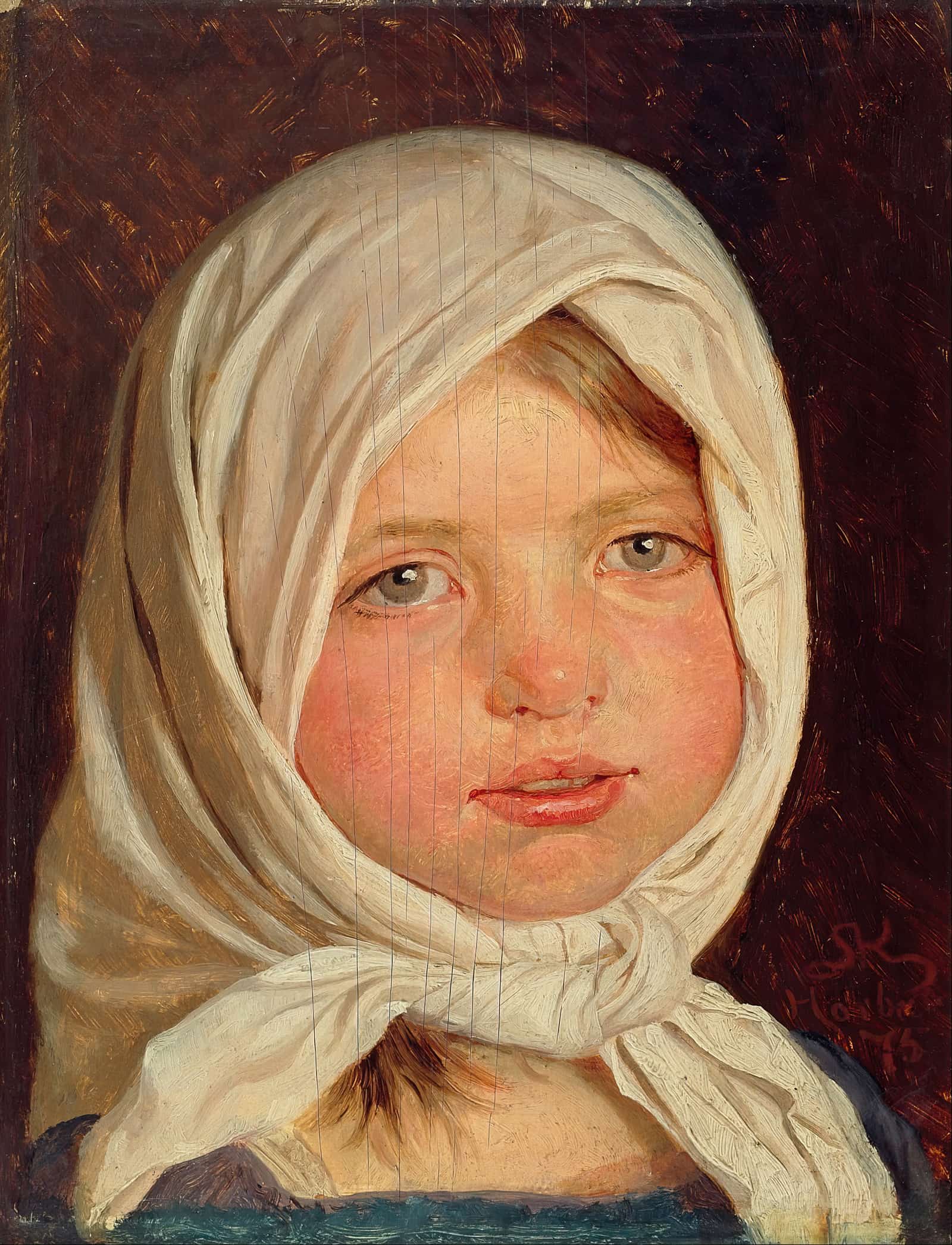 Little Girl From Hornbaek by Peder Severin Kroyer