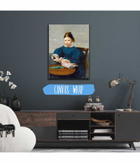 Little Girl With A Doll by Jean Baptiste Camille Corot