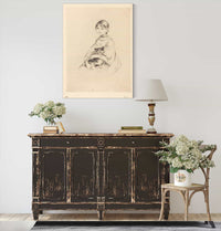 Little Girl With Cat by Berthe Morisot