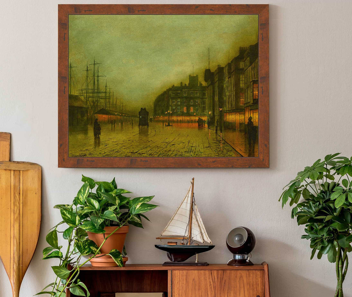 Liverpool Docks by John Atkinson Grimshaw