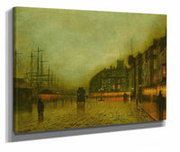 Liverpool Docks by John Atkinson Grimshaw