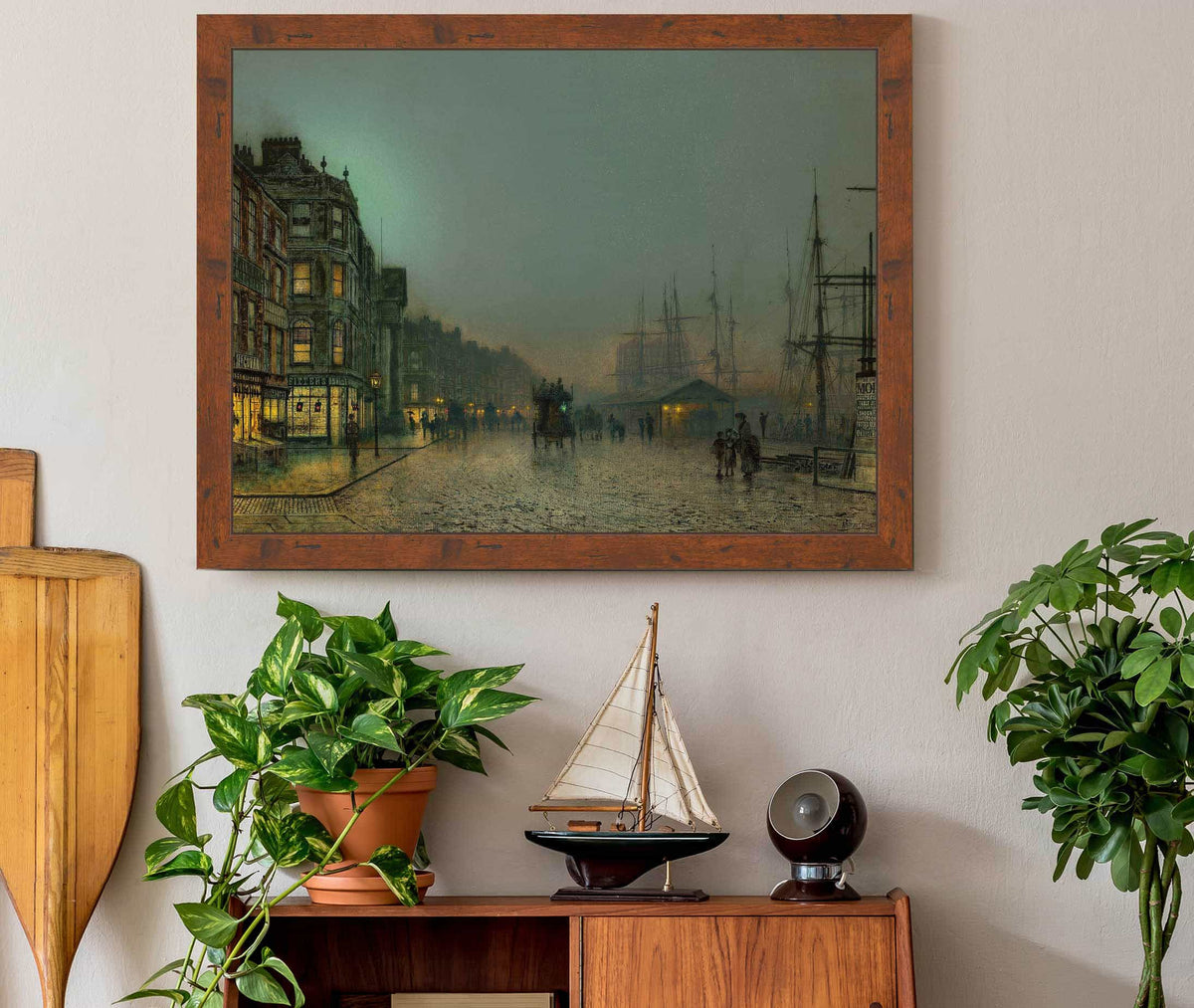 Liverpool Lights by John Atkinson Grimshaw