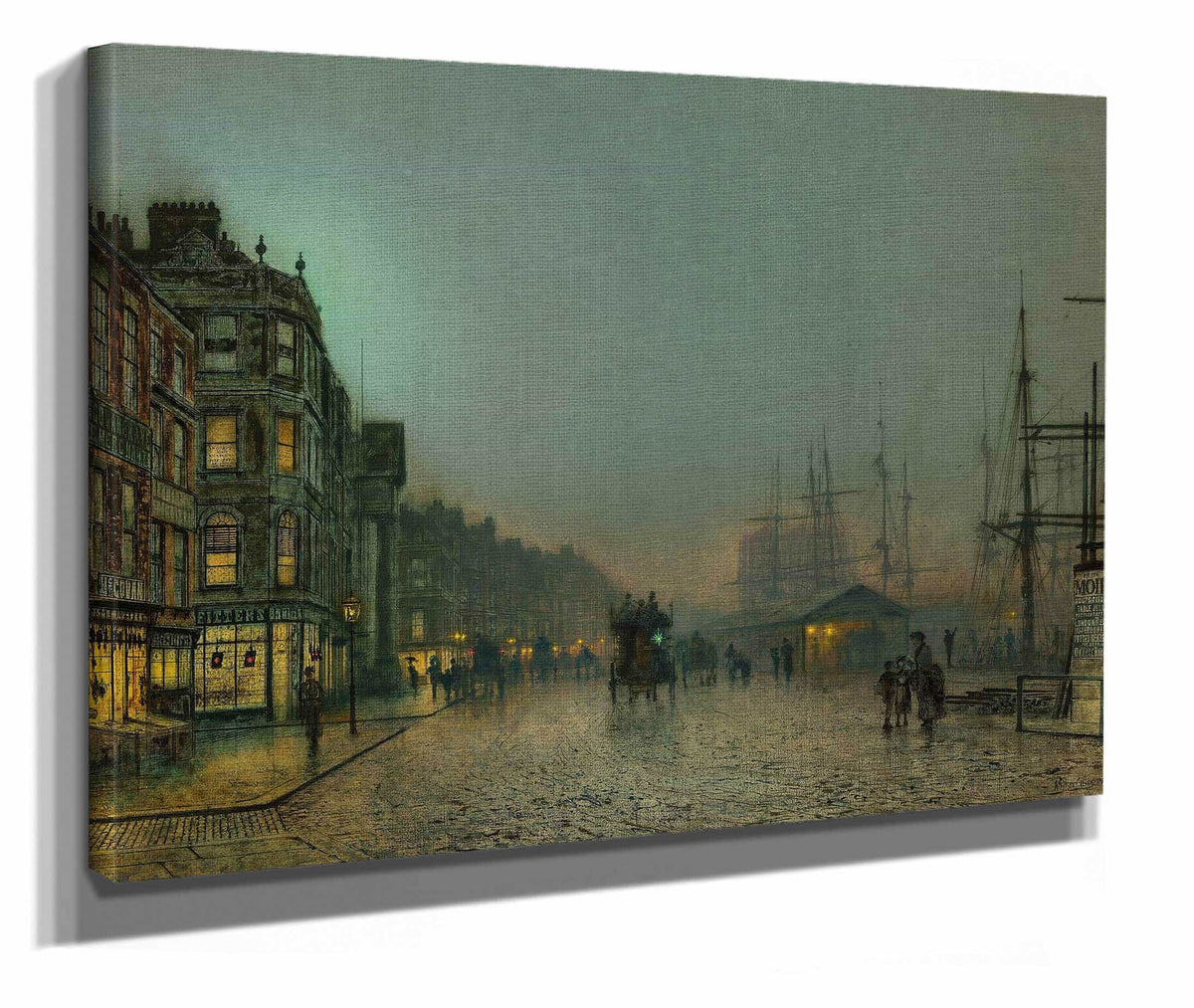 Liverpool Lights by John Atkinson Grimshaw