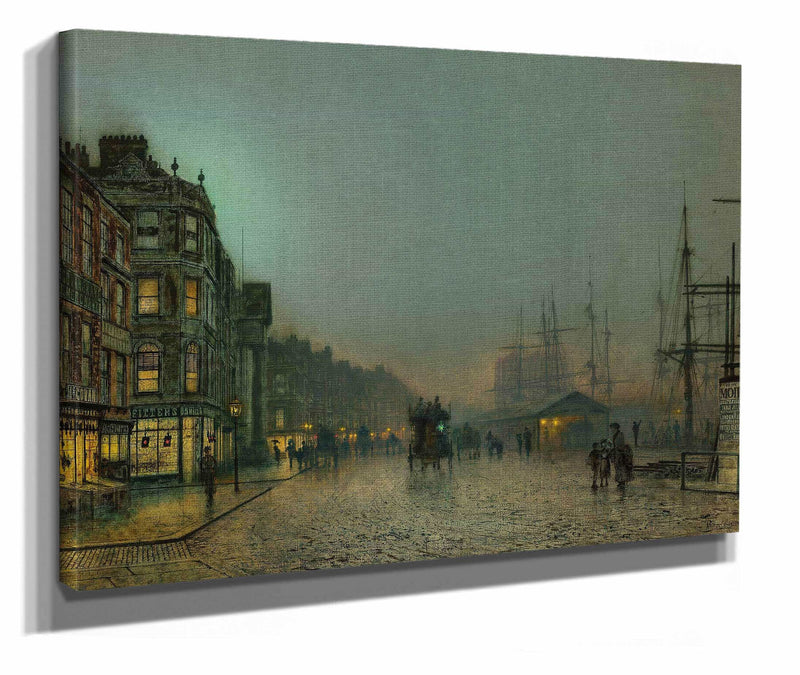 Liverpool Lights by John Atkinson Grimshaw