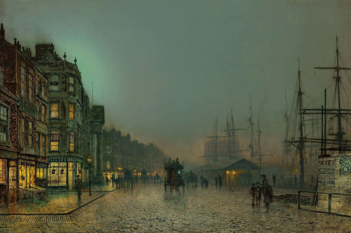 Liverpool Lights by John Atkinson Grimshaw
