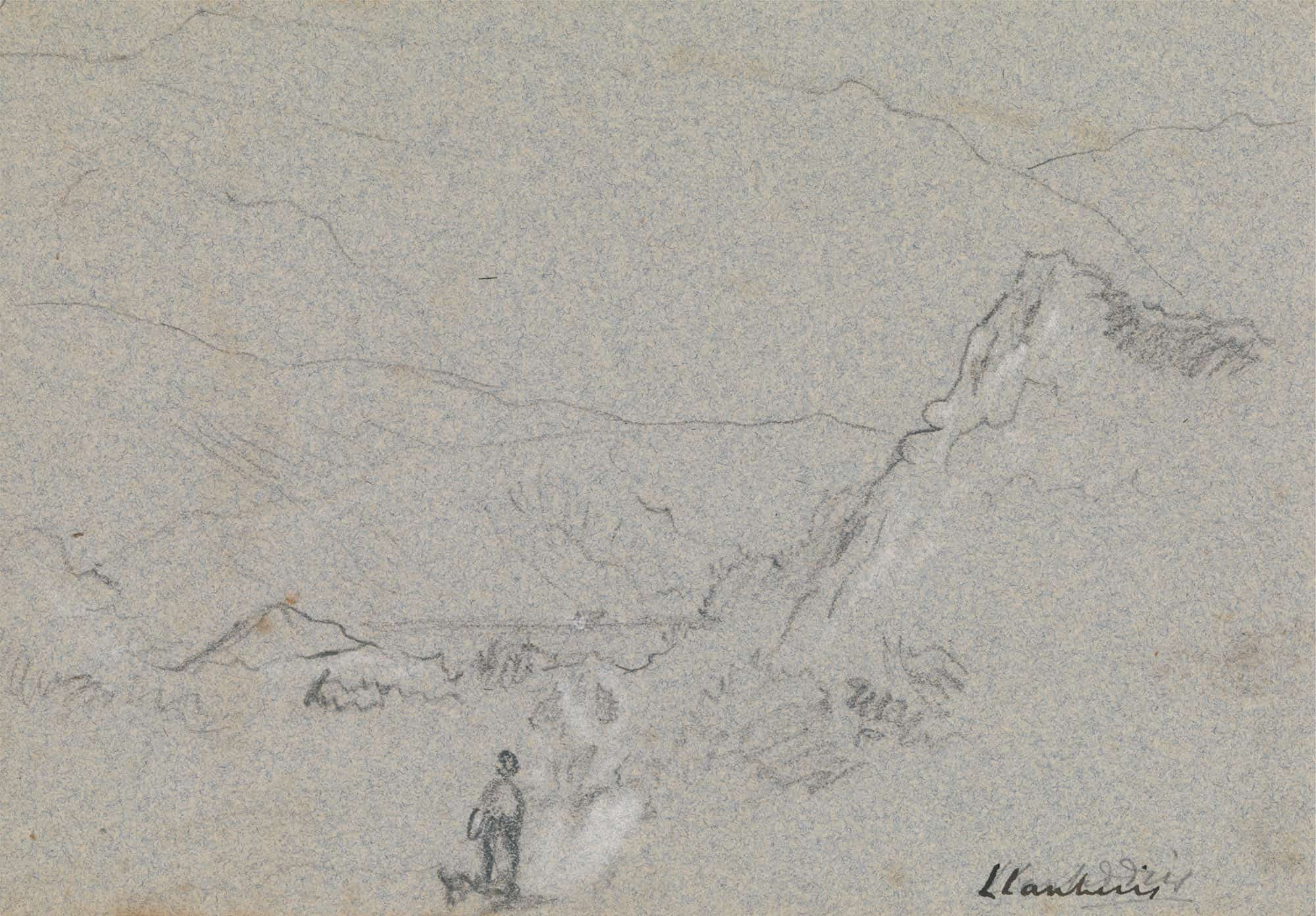 Llanberis by John Linnell