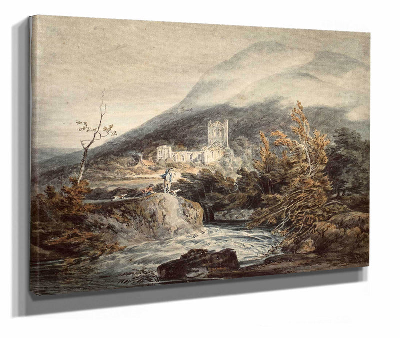 Llanthony Abbey Monmouthshire by Joseph Mallord William Turner