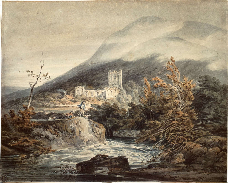 Llanthony Abbey Monmouthshire by Joseph Mallord William Turner