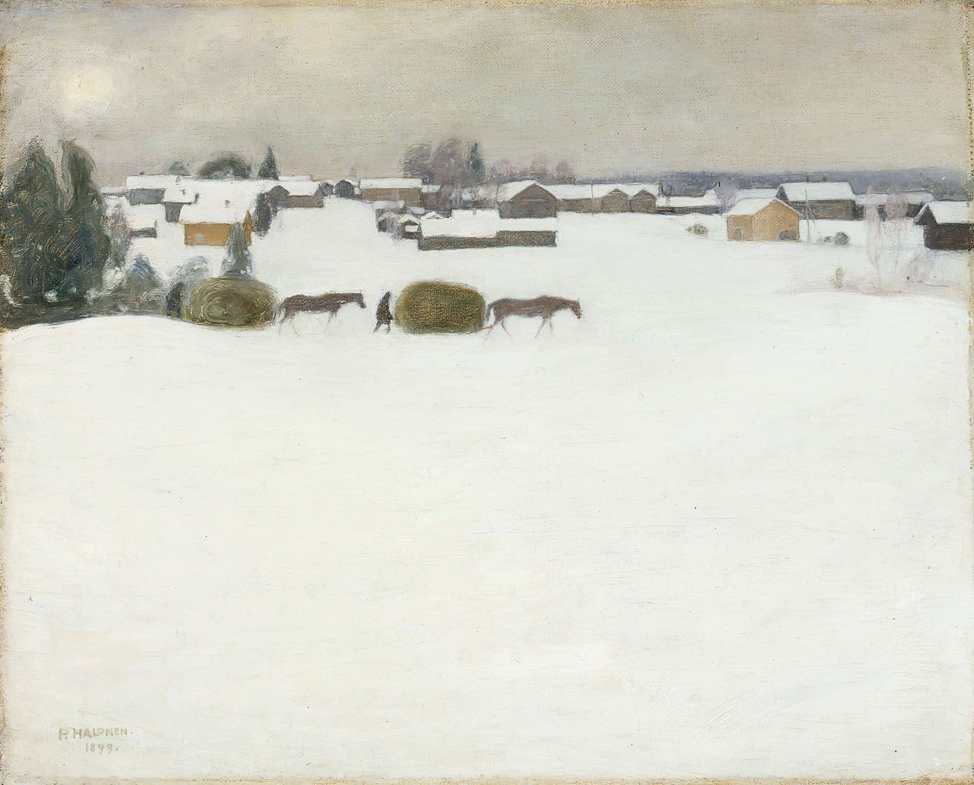 Load Of Hay by Pekka Halonen