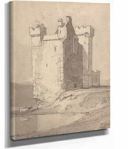 Loch Ranza Castle Isle Of Arran Scotland by John Sell Cotman