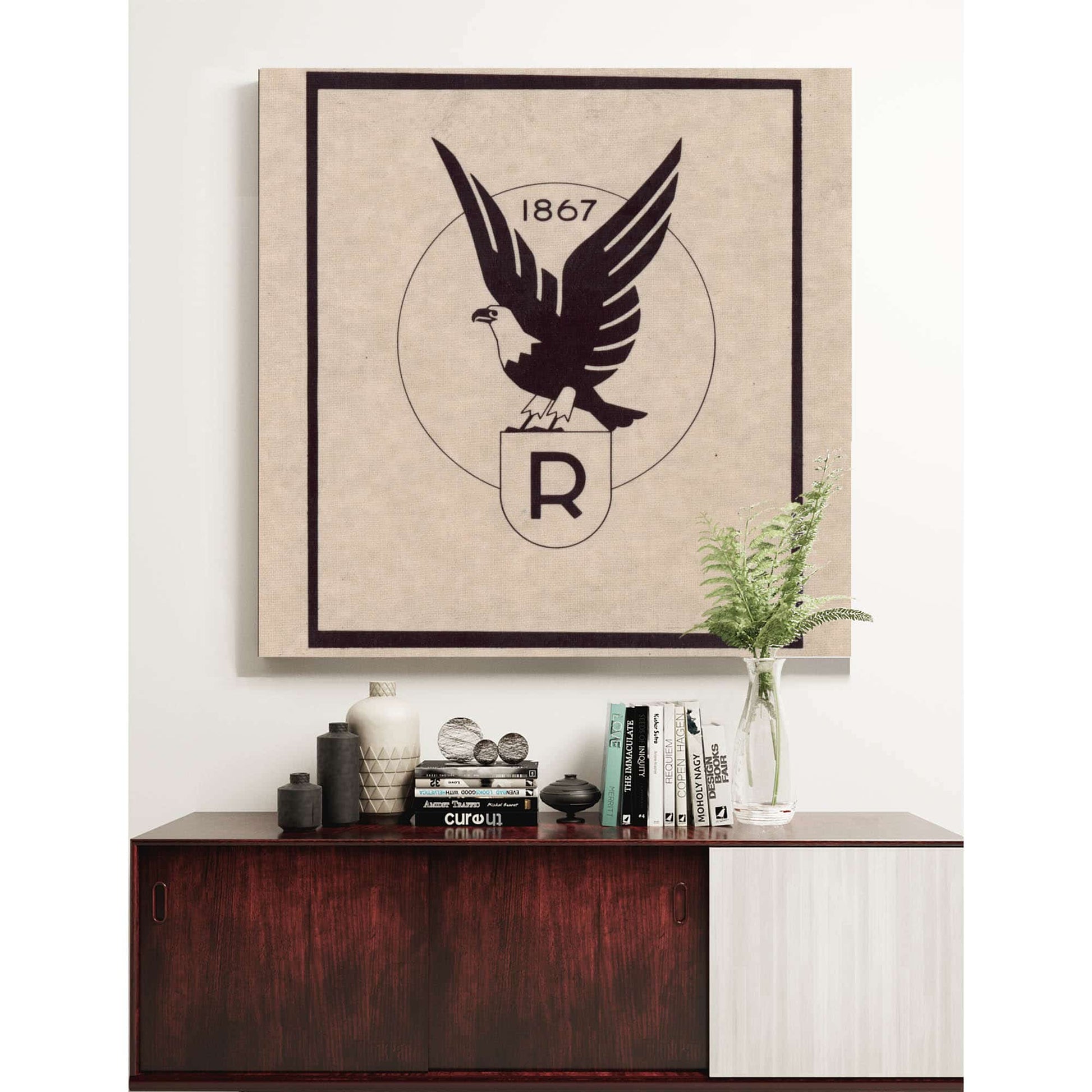 Logo For Ruppert Beer With Eagle  by Winold Reiss