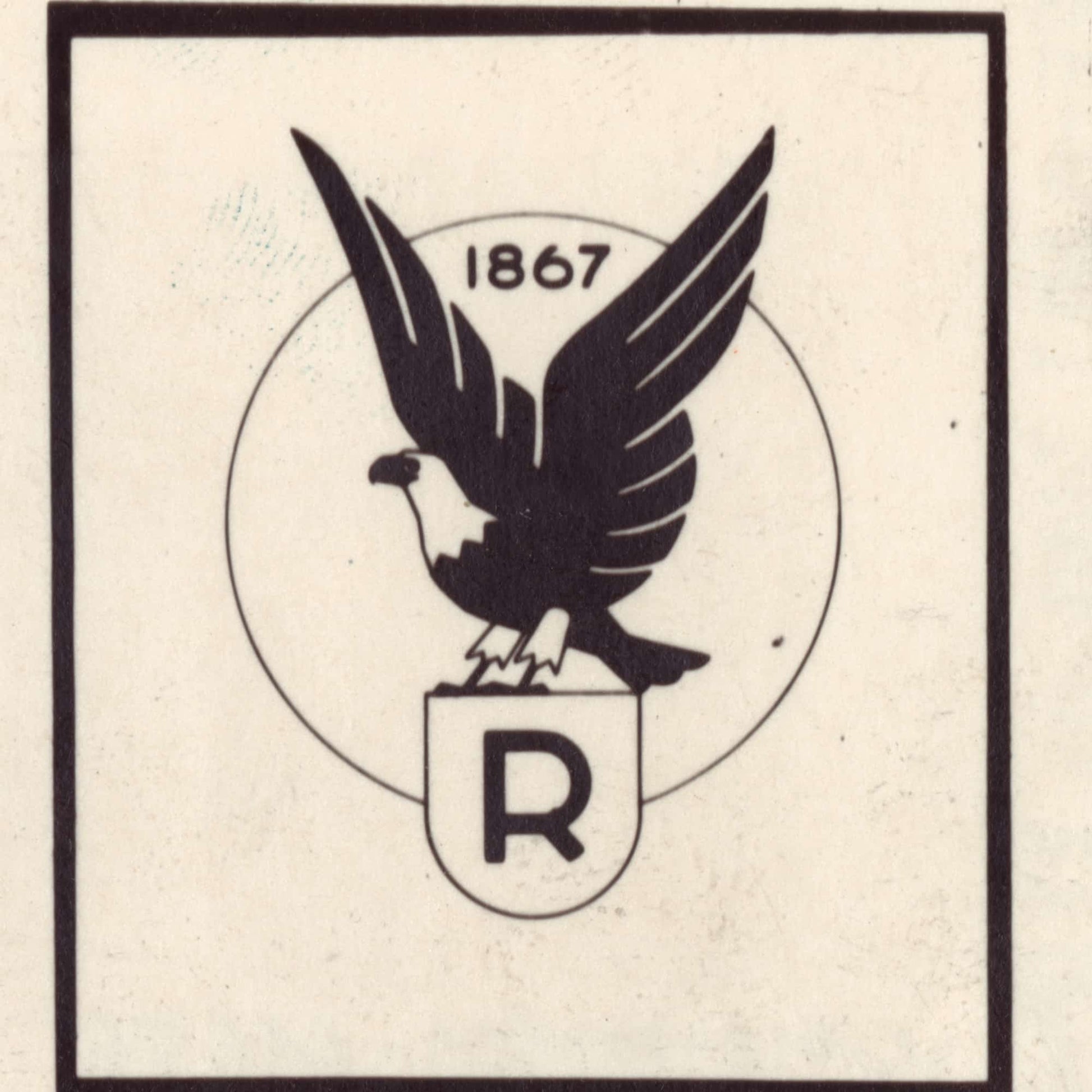 Logo For Ruppert Beer With Eagle  by Winold Reiss