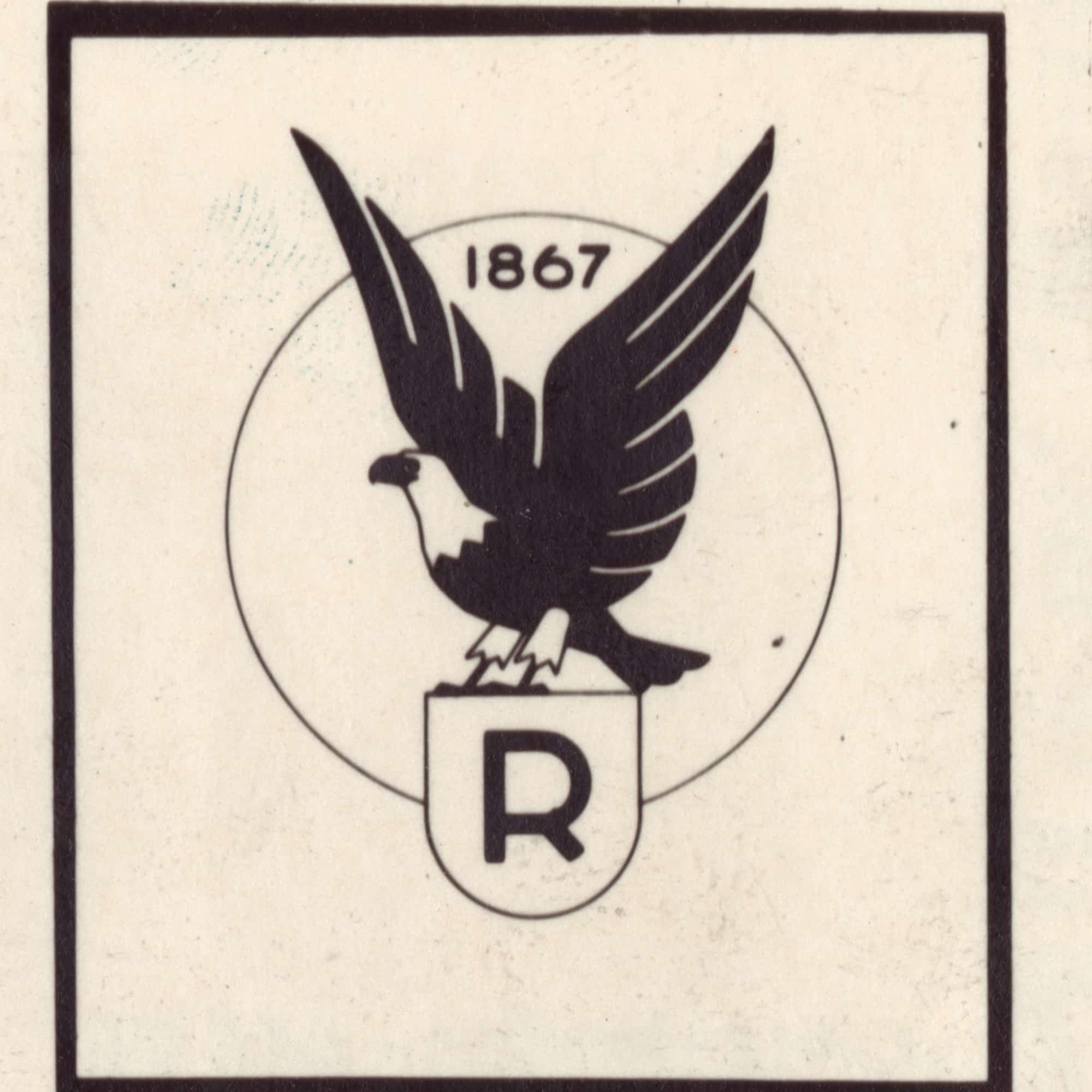 Logo For Ruppert Beer With Eagle  by Winold Reiss