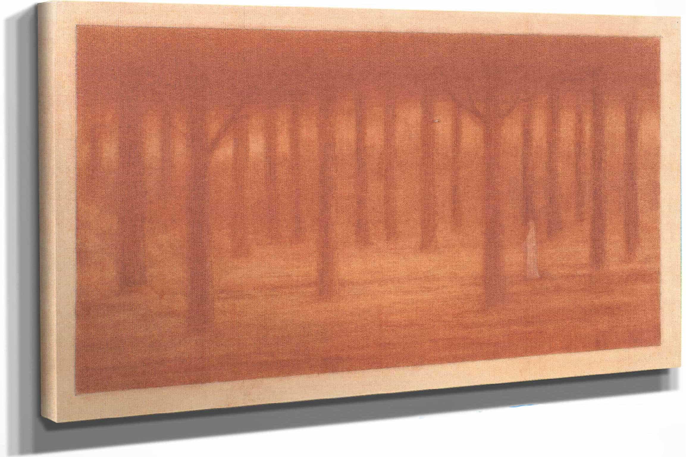 Lone Figure In A Forest   by Herbert Crowley