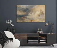 Long Ships Lighthouse Lands End About   by Joseph Mallord William Turner