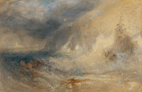 Long Ships Lighthouse Lands End About   by Joseph Mallord William Turner