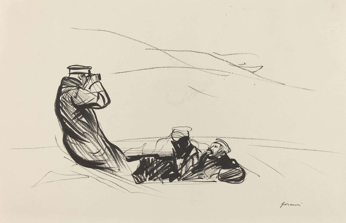 Looking For The Enemy by Jean Louis Forain