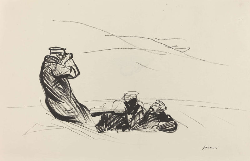 Looking For The Enemy by Jean Louis Forain