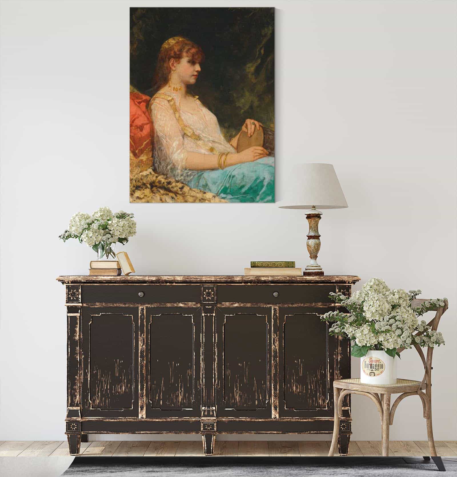 Lorientale Au Tambour by Jean Joseph Benjamin Constant