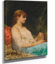 Lorientale Au Tambour by Jean Joseph Benjamin Constant