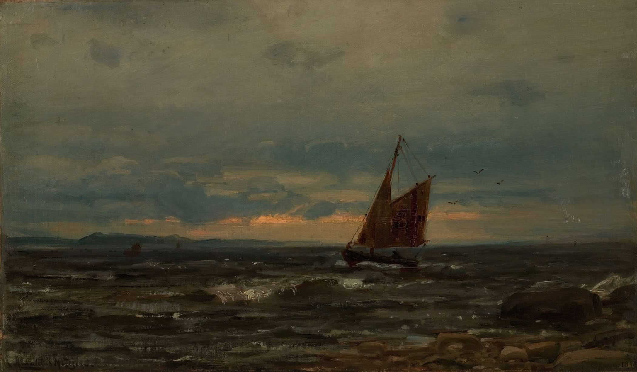 Losskoyte by Amaldus Nielsen