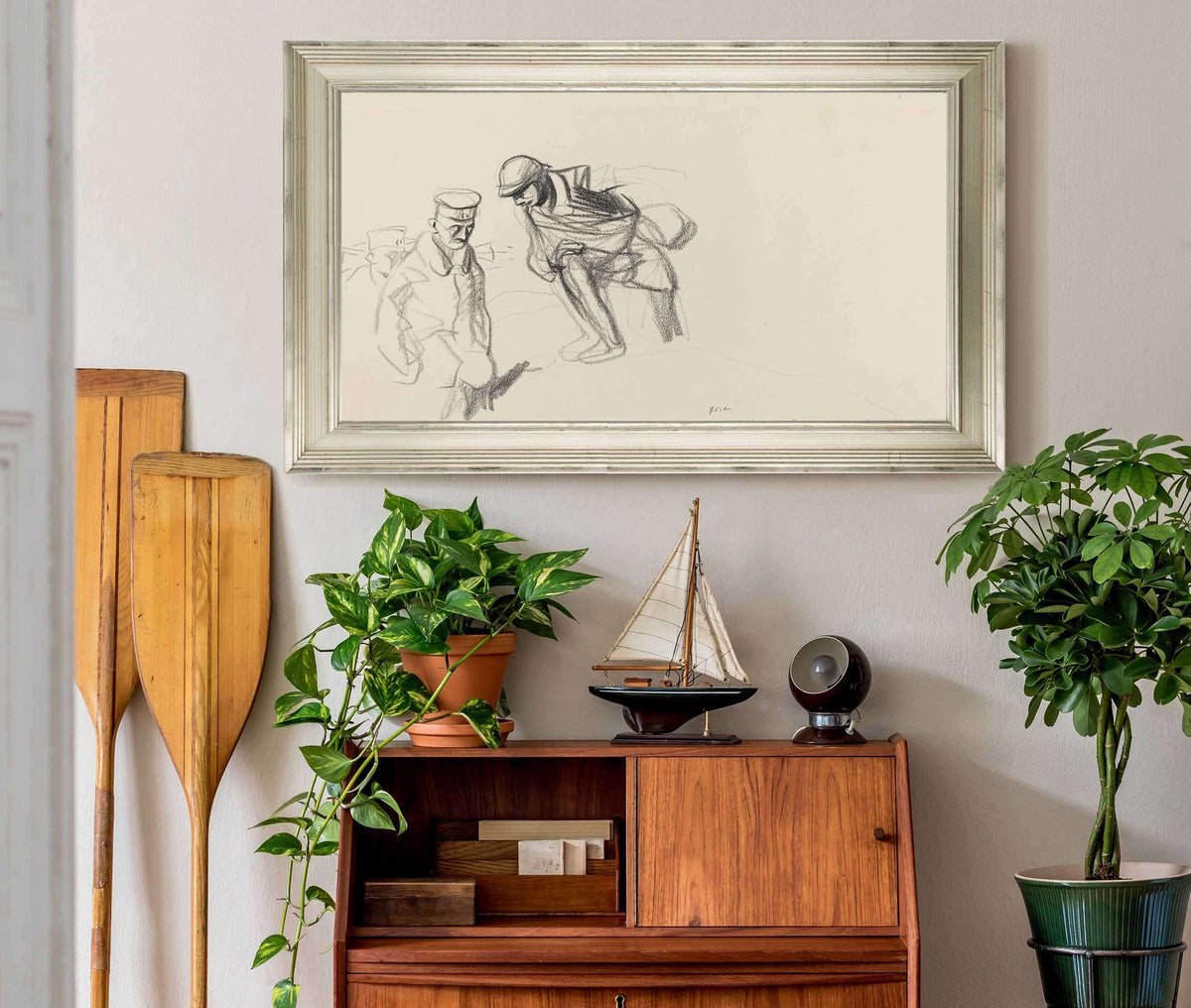 Lost Illusions Ii Probably by Jean Louis Forain