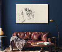 Lost Illusions Ii Probably by Jean Louis Forain