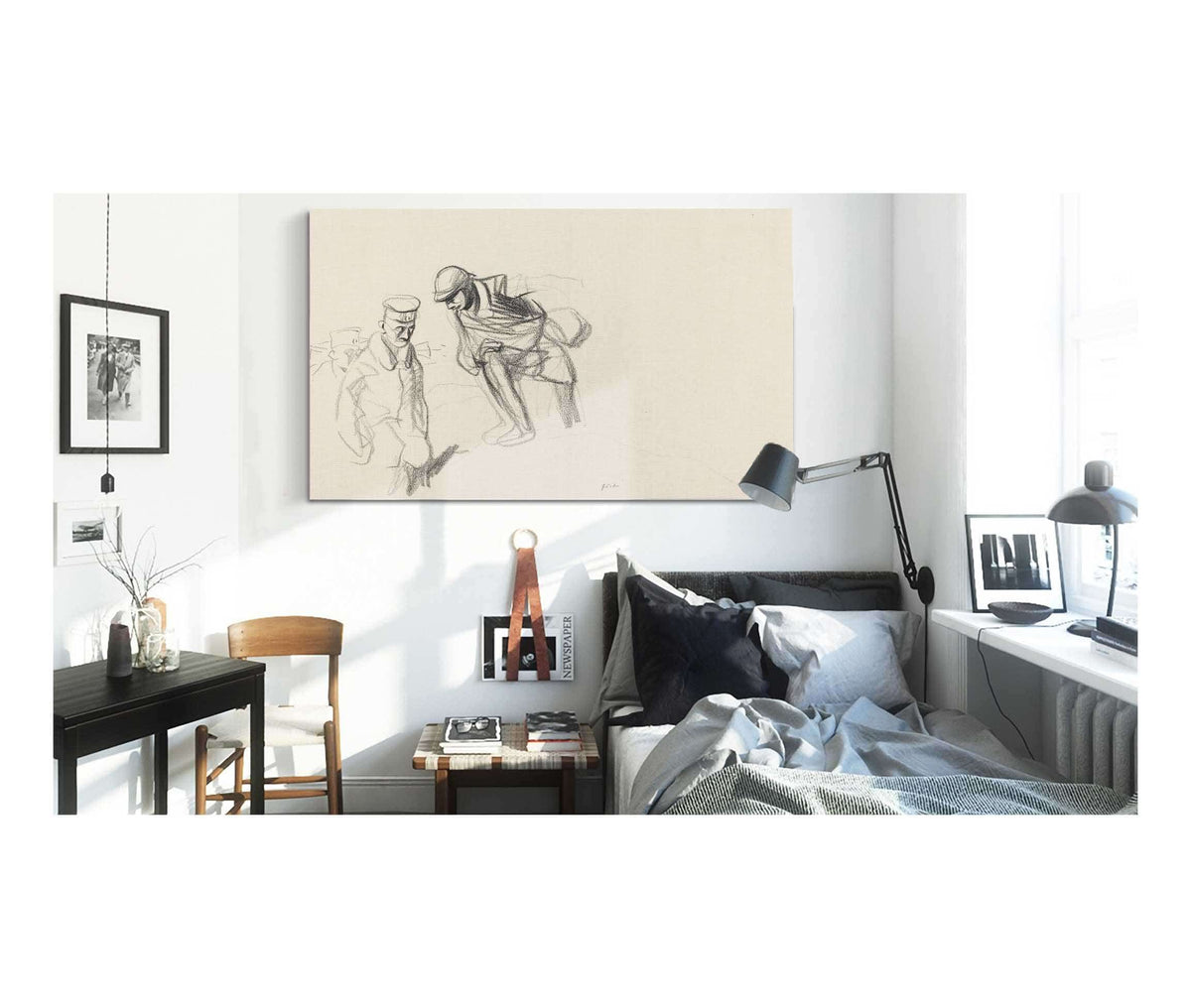 Lost Illusions Ii Probably by Jean Louis Forain