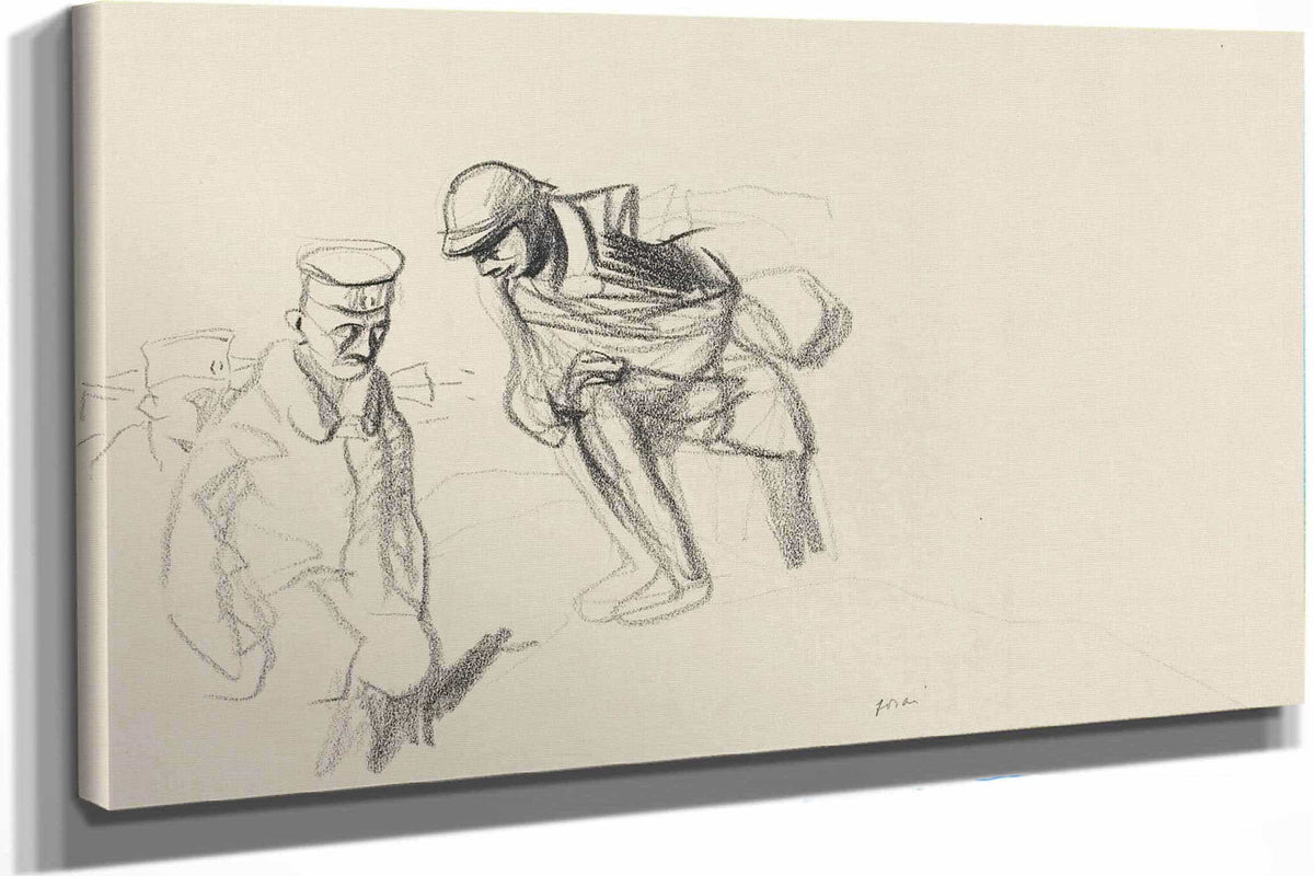 Lost Illusions Ii Probably by Jean Louis Forain