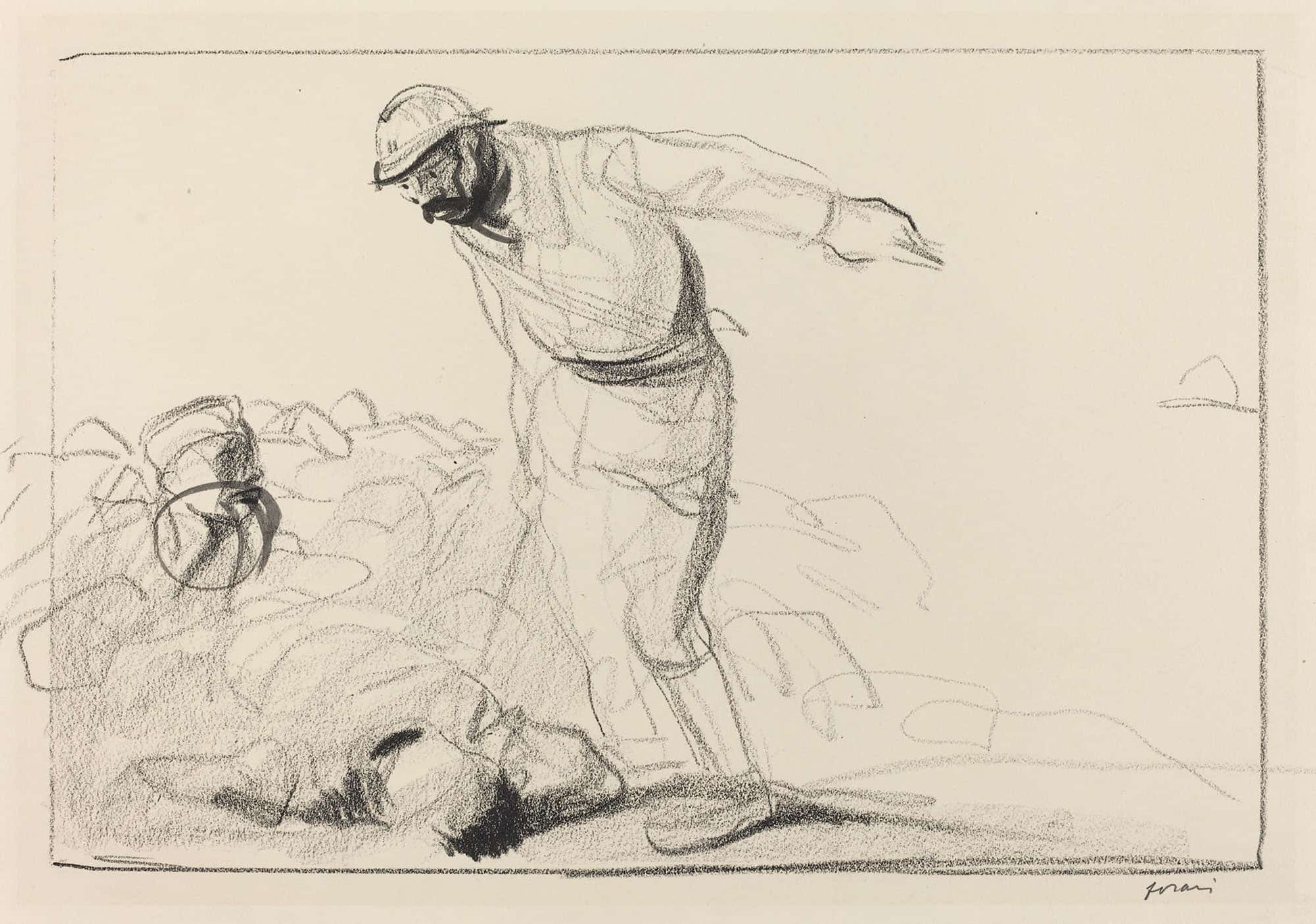 Lost Illusions Probably by Jean Louis Forain