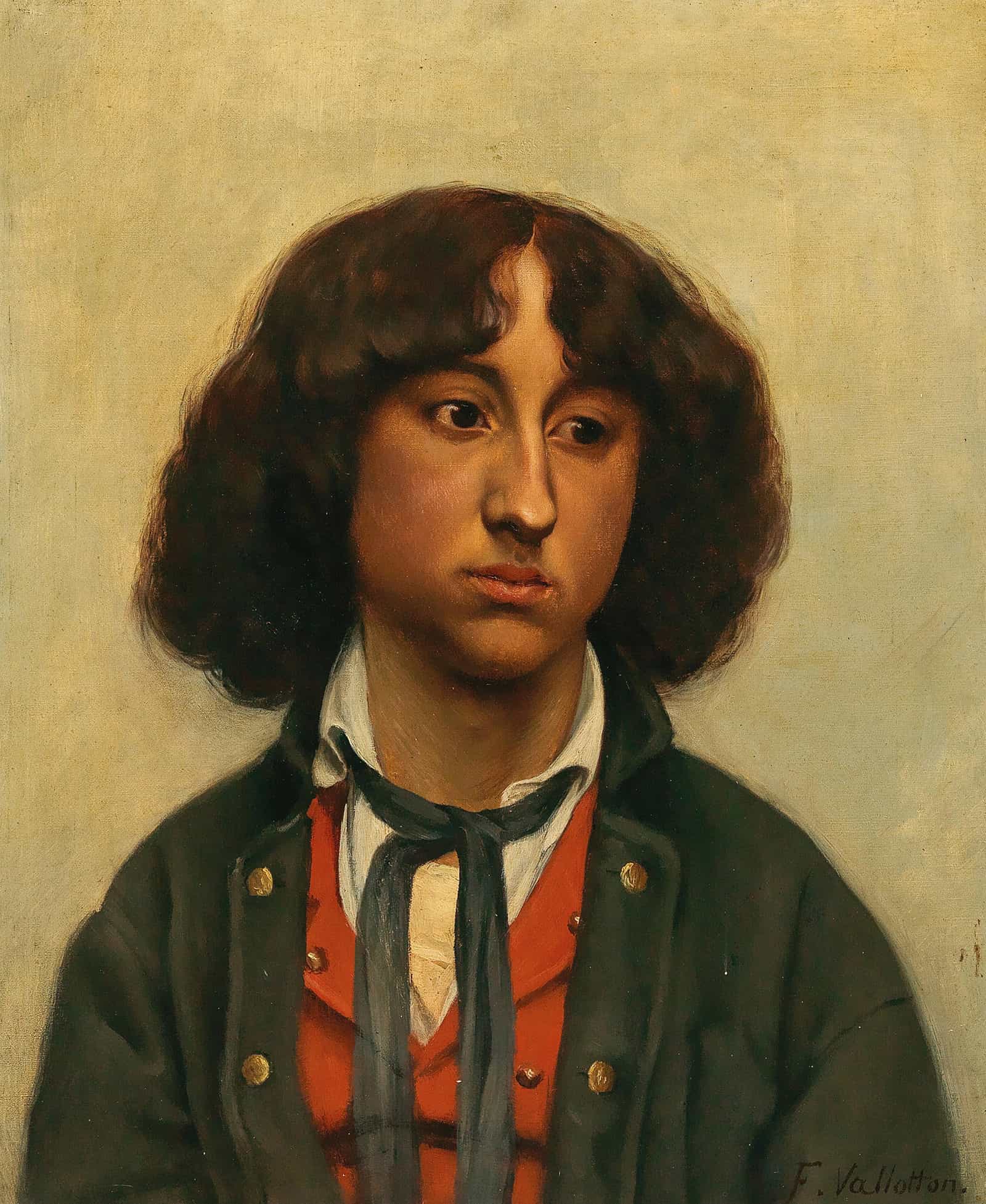 Lost In Thoughts by Felix Vallotton