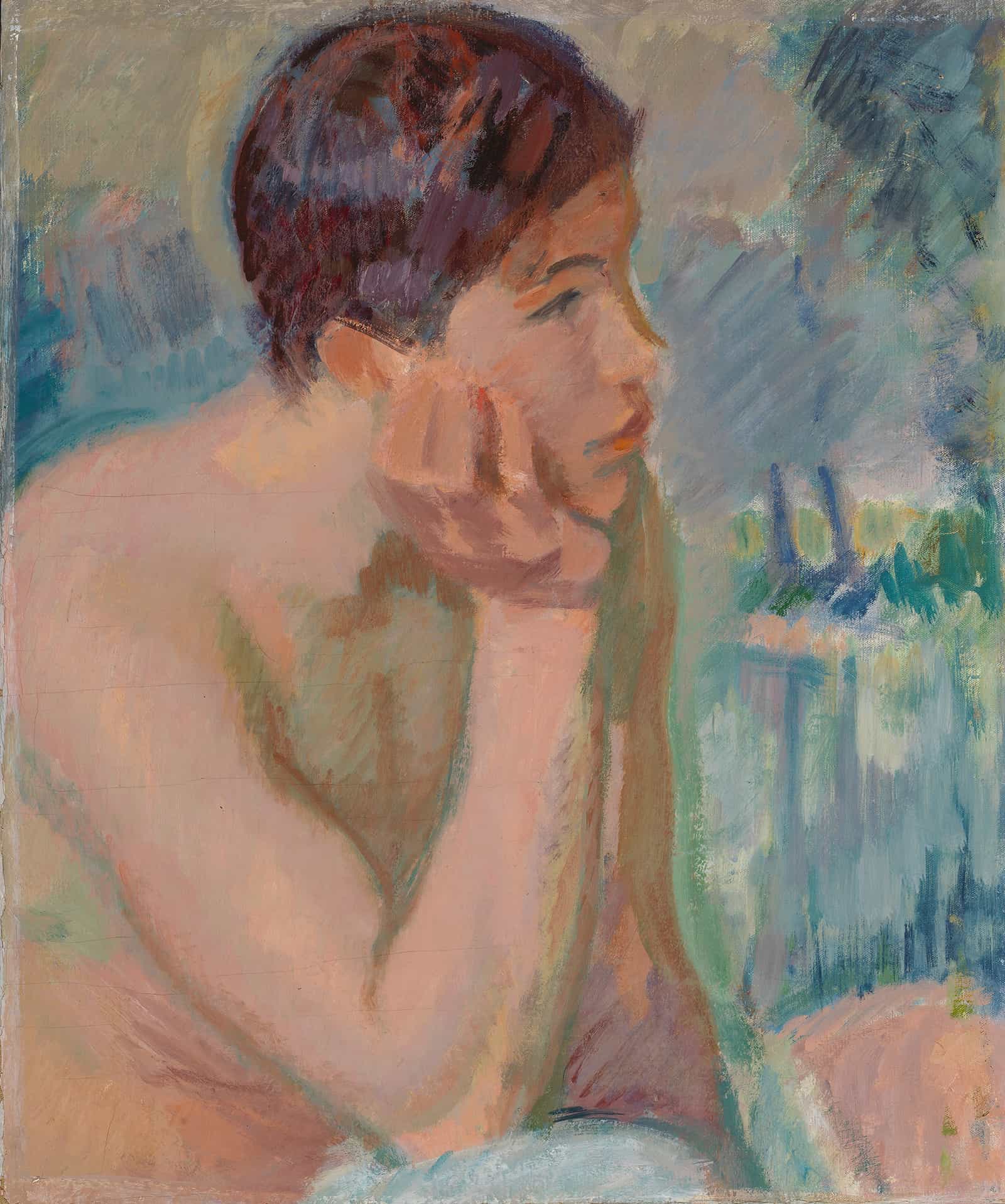 Lost In Thoughts  by Magnus Enckell