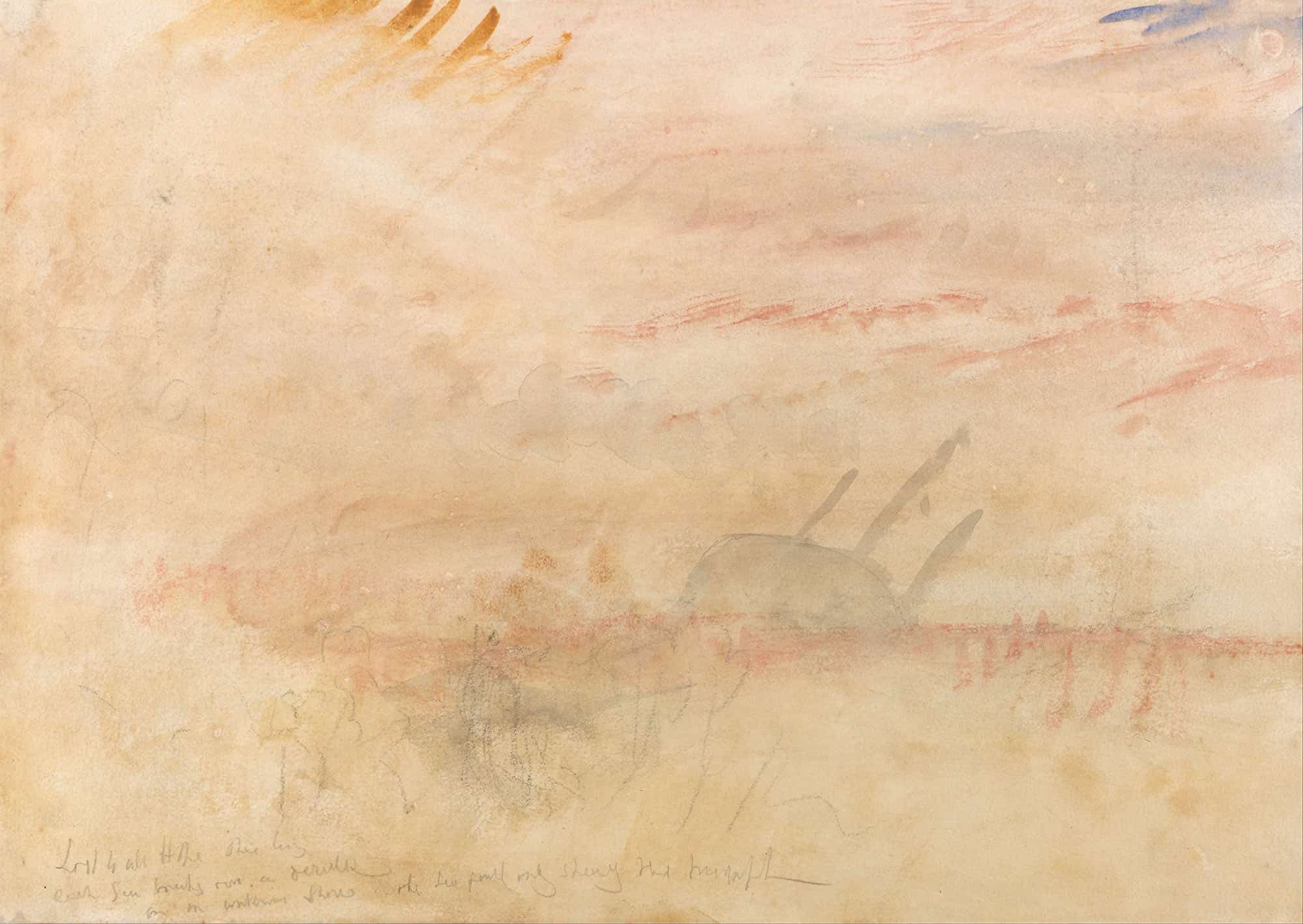 Lost To All Hope The Brig Between And by Joseph Mallord William Turner