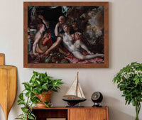 Lot And His Daughters by Joachim Wtewael