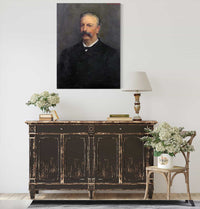 Louis Marie De Laat De Kanter by Therese Schwartze