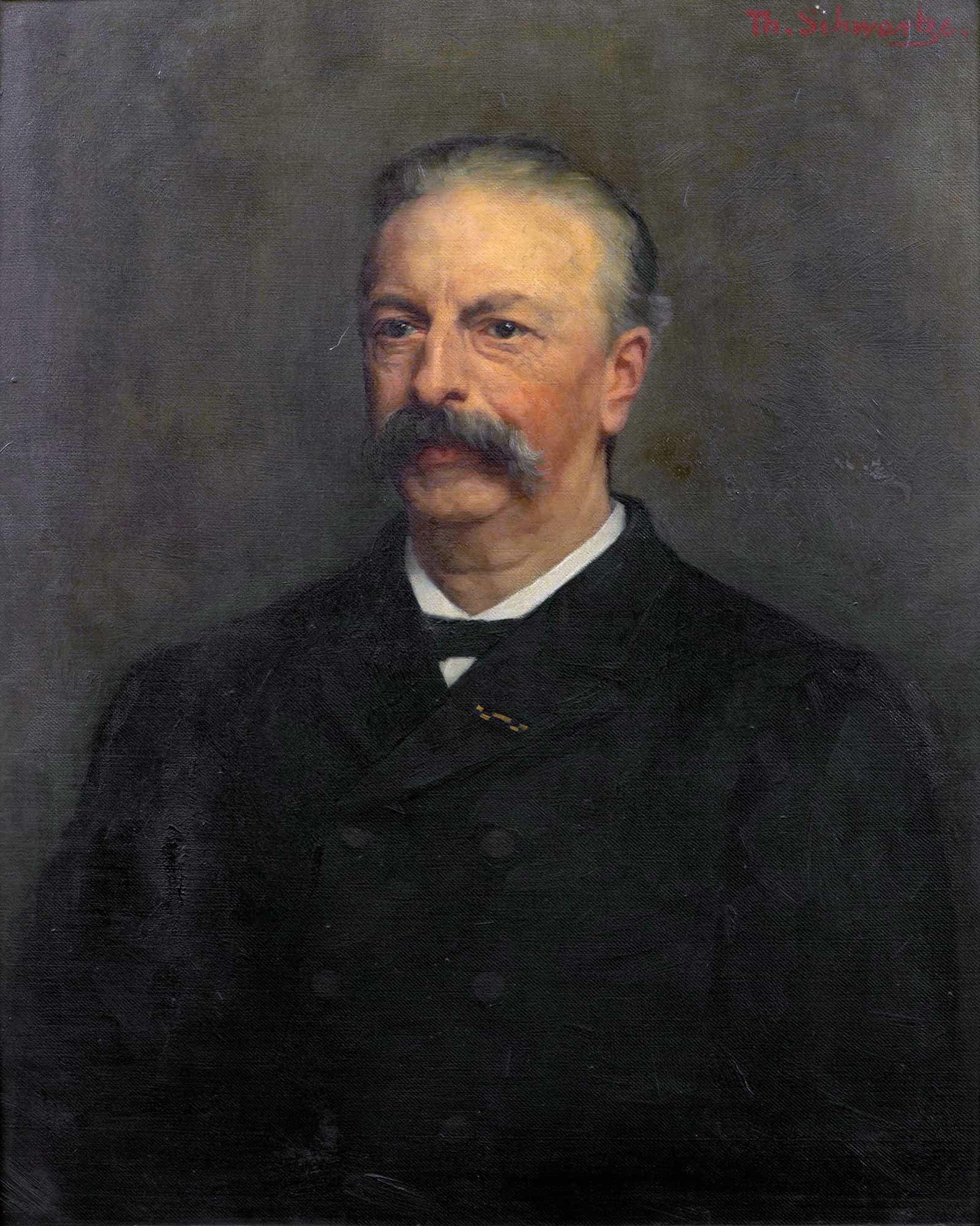 Louis Marie De Laat De Kanter by Therese Schwartze