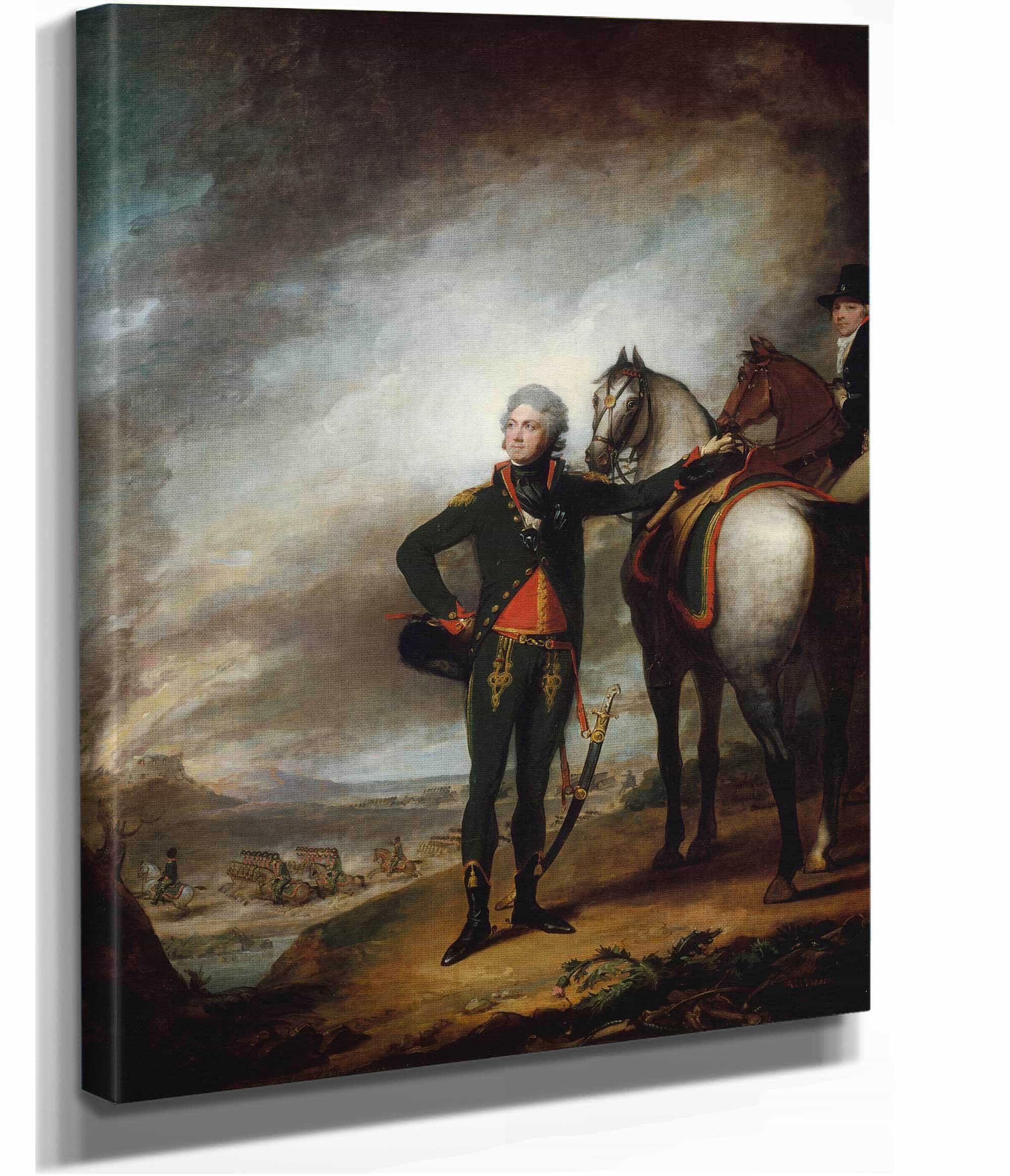 Louis Marie Vicomte De Noailles by Gilbert Stuart