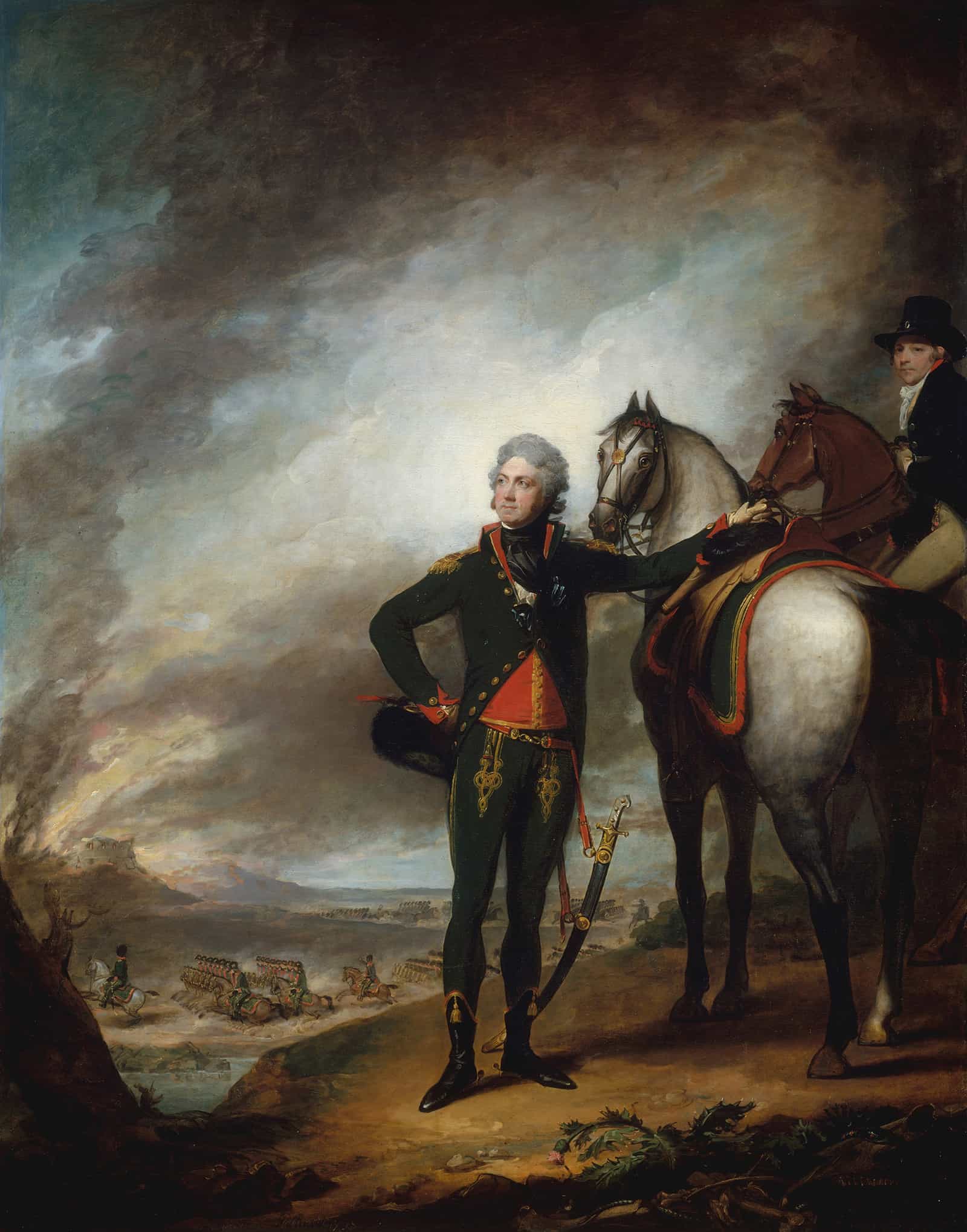 Louis Marie Vicomte De Noailles by Gilbert Stuart