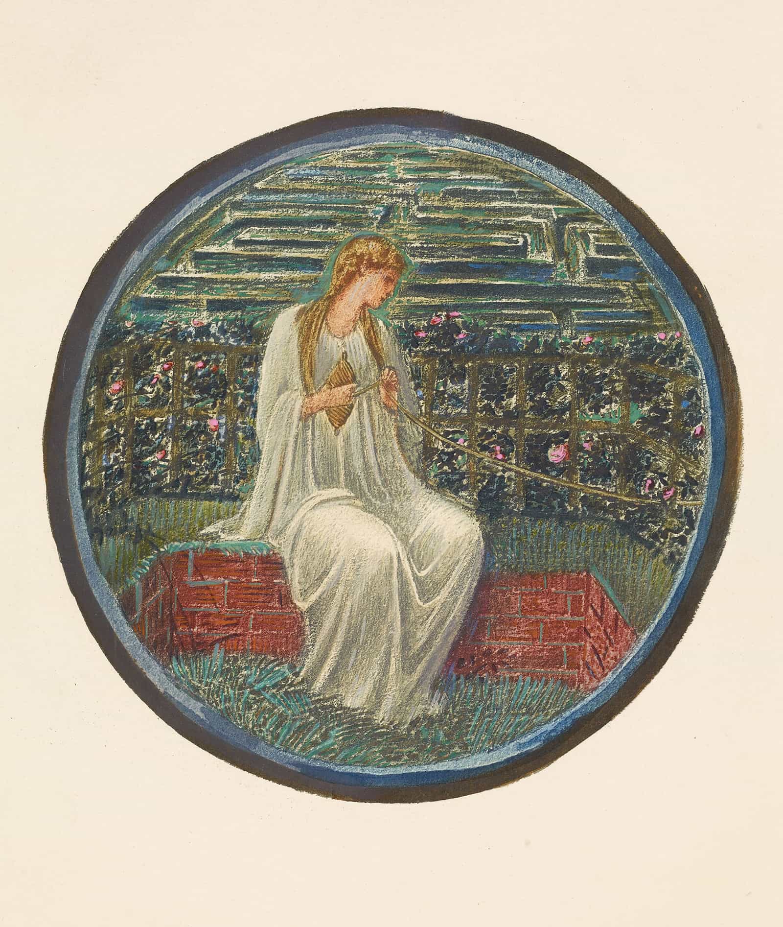 Love In A Tangle by Sir Edward Coley Burne Jones