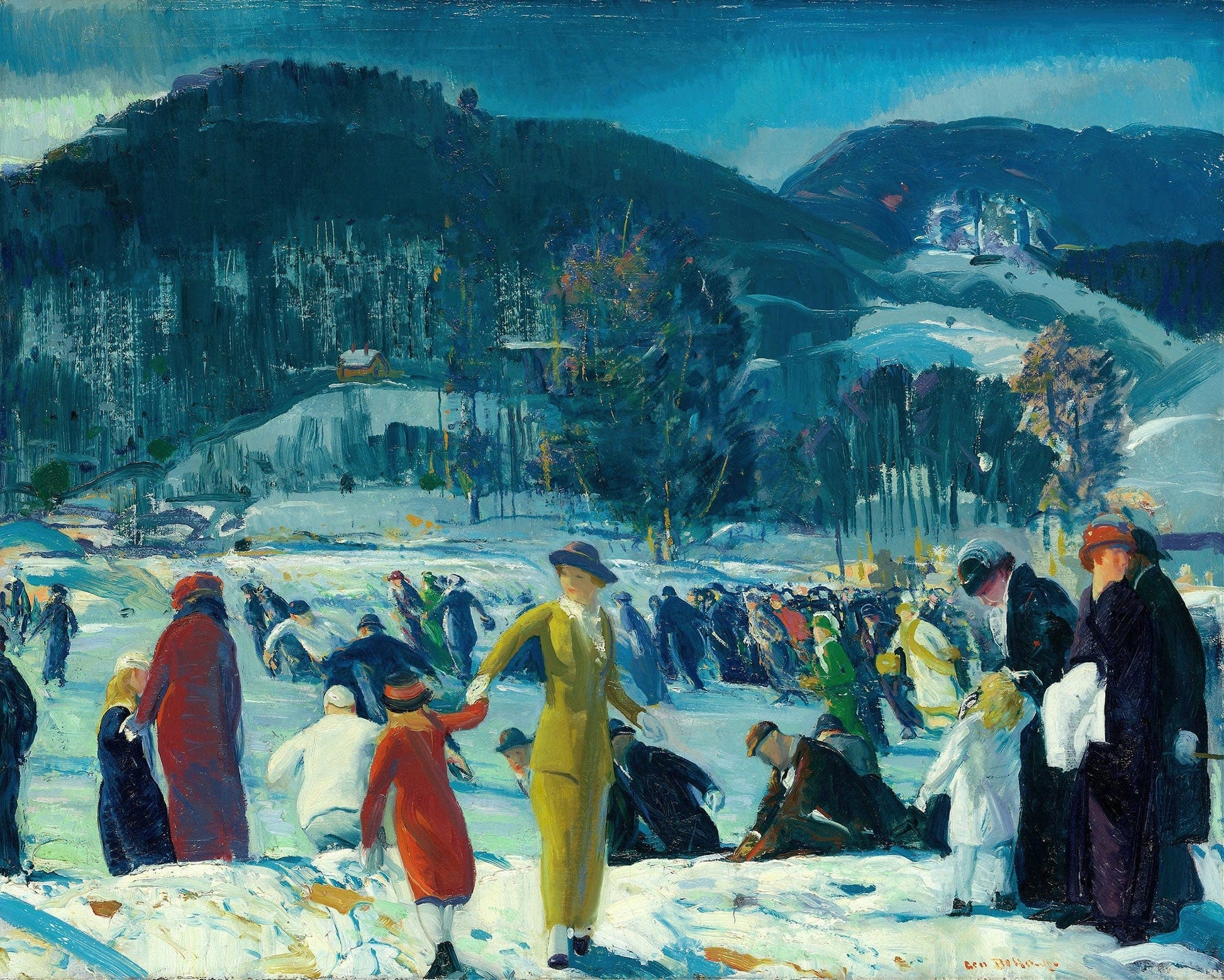 Love Of Winter by George Wesley Bellows