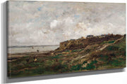 Low Tide At Villerville by Charles Francois Daubigny