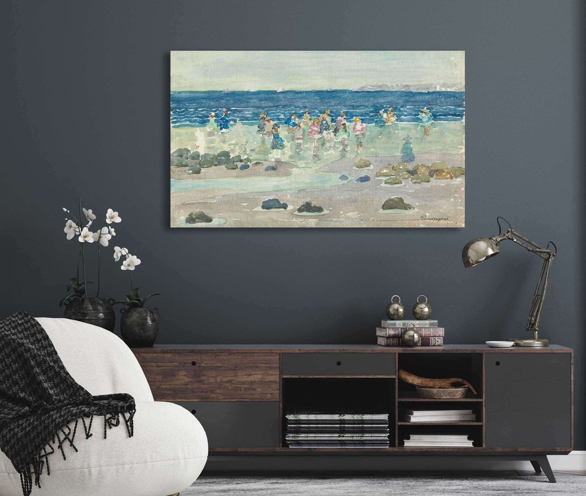 Low Tide by Maurice Prendergast