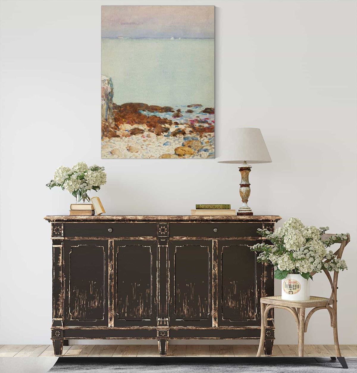 Low Tide Isles Of Shoals by Childe Hassam