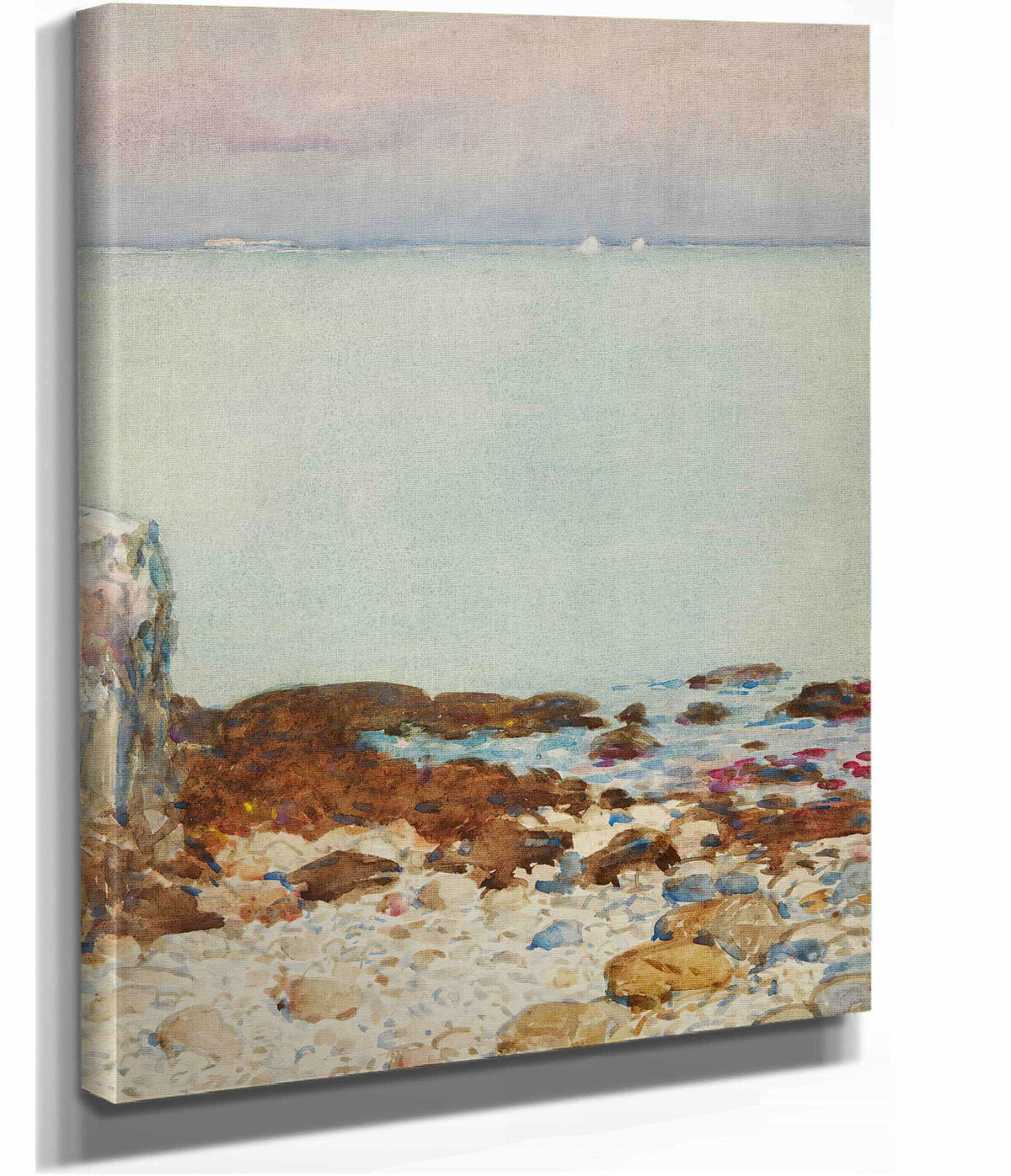 Low Tide Isles Of Shoals by Childe Hassam