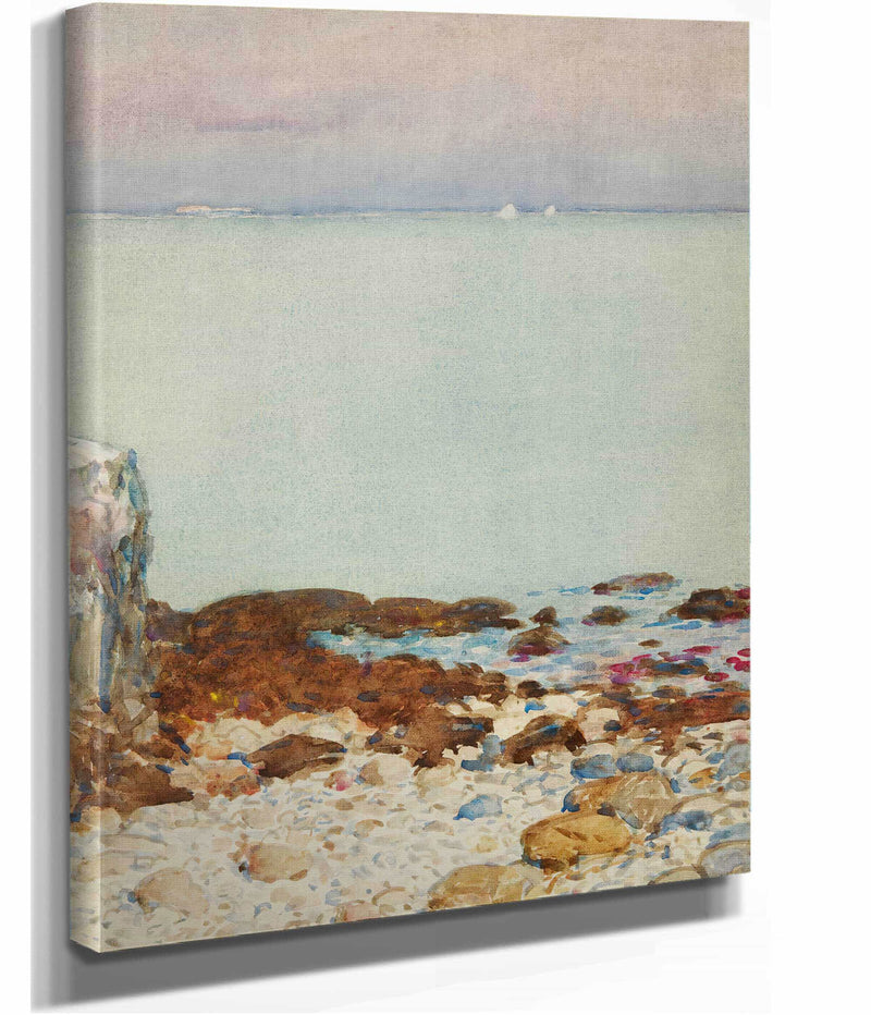 Low Tide Isles Of Shoals by Childe Hassam